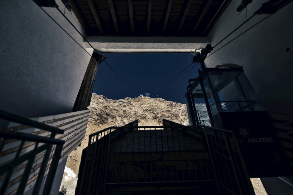 Valluga is a 2809 metre high mountain in the lechtaler alps