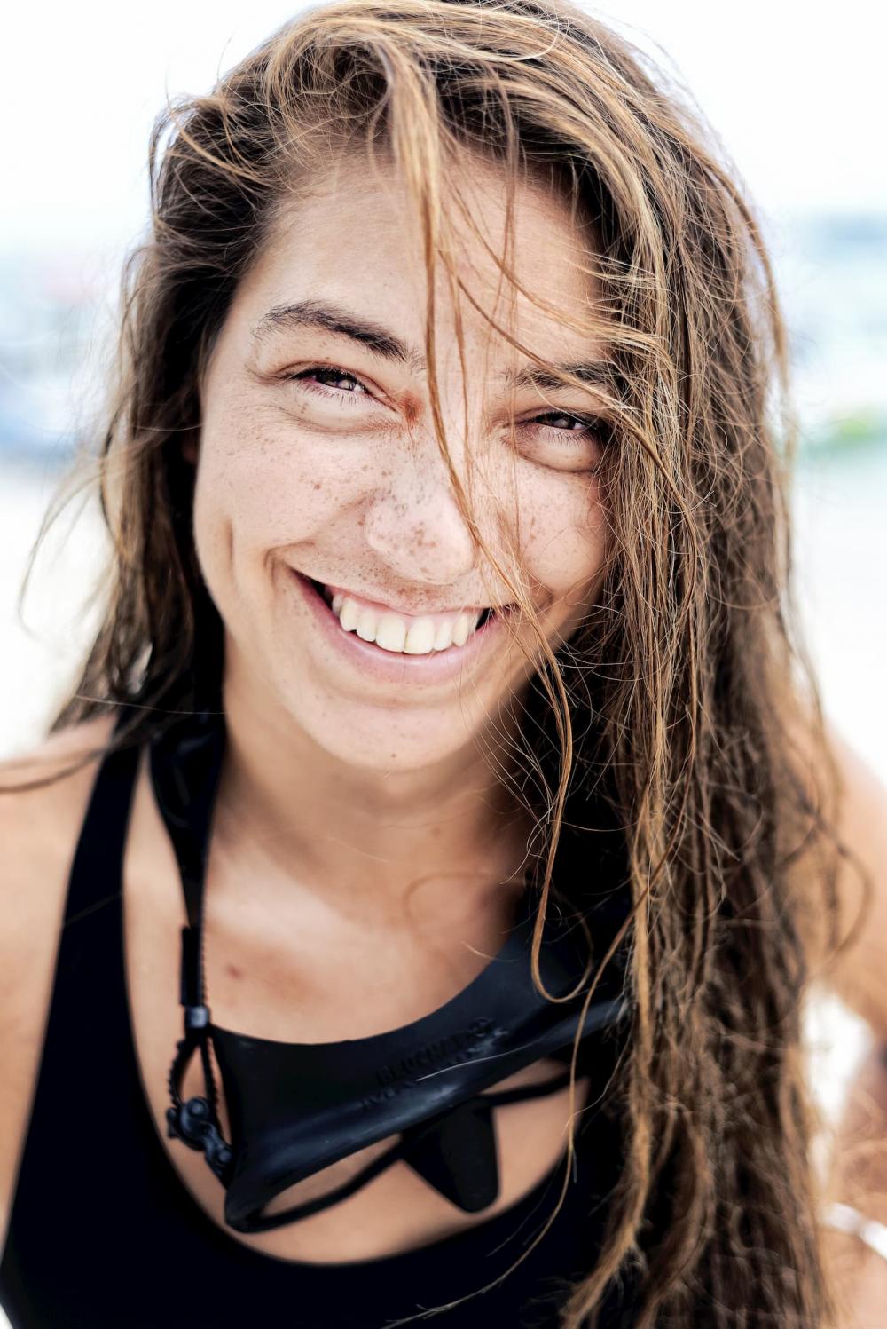 Portrait Picture of femal diver